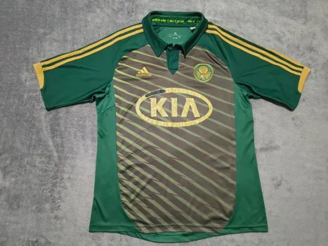 Camisa Oficial Palmeiras 2012 Adidas, tamanho G (54x74-77cm). Tecido impecável!