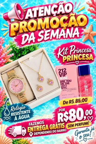 PROMOÇÃO KITS FEMININO