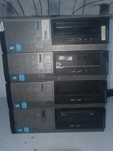 Lote C/4 Computadores Dell Optiplex 390 Intel Core i3-2120 Hd500 4Gb Ram no Estado. Leiam!