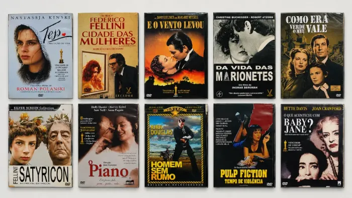 DVDs RAROS | LEIA A DESCRIÇÃO | Fellini, Bergman, John Ford