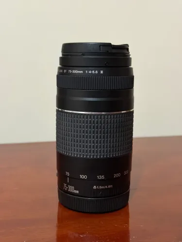 Lente canon 75-300mm