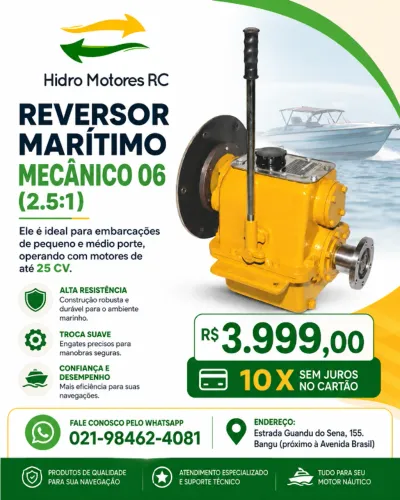 Reversor Marítimo Mecânico 06