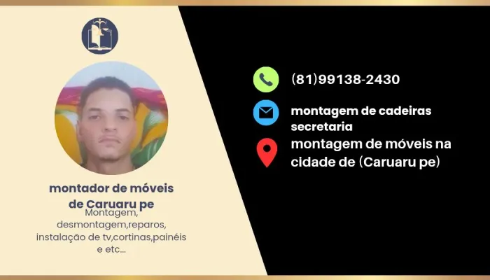 Montador de móveis de Caruaru 