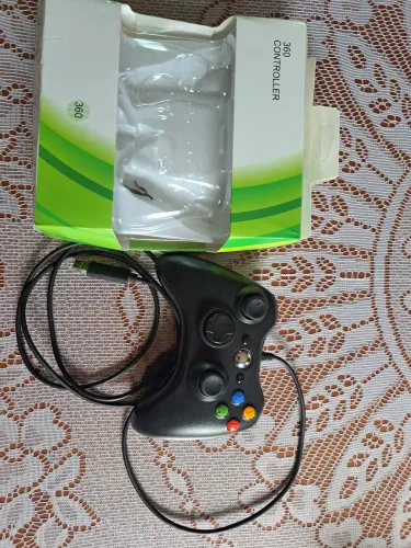 Controle Xbox 360 com fio