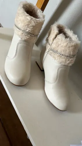 Botas de luxo feminina infantil