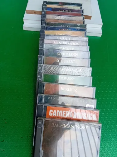 Coleção de CD. 