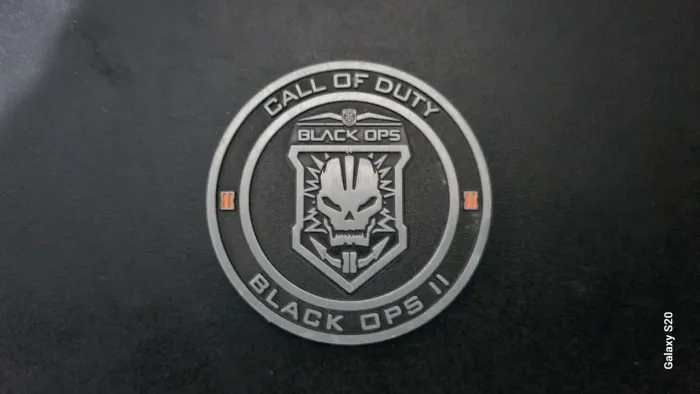Medalhão Call of Duty Black OPS II