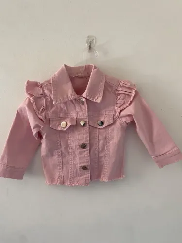 Jaquetinha rosa tamanho 1