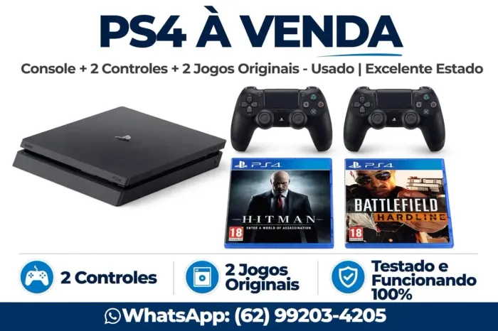 Vende-se PS4