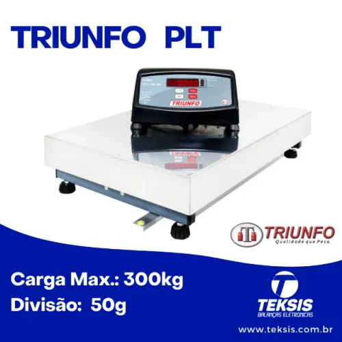 Balança Plataforma 300kg Triunfo - Com Inmetro e garantia
