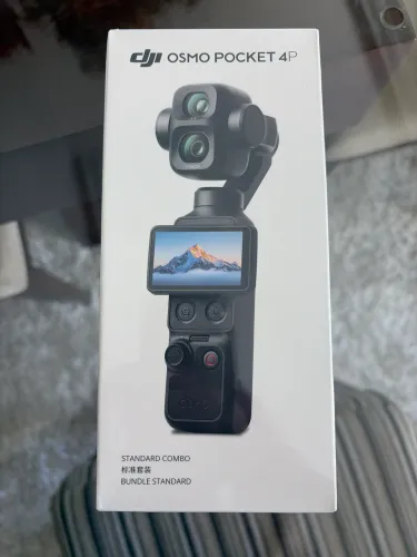 DJI Osmo Pocket 4P - Standard Combo (primeira do Brasil)