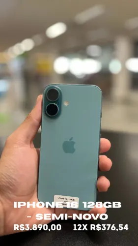 IPHONE 16 128GB - SEMI-NOVO
