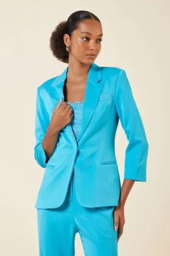 Blazer Turquesa MY PLACE