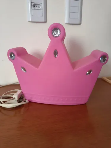 Abajur coroa Princess