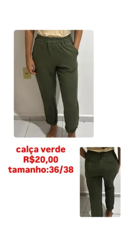 Calça Verde