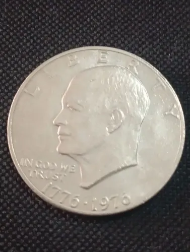 Moeda Prata USA One Dollar