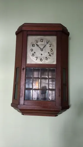 Relógio de parede Kiemzle anos 30