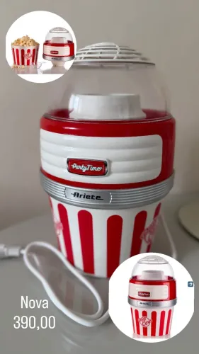 Pipoqueiro nova elétrica