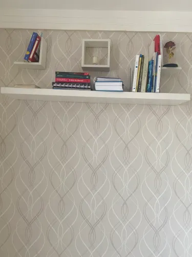 Prateleira Branca Decorativa