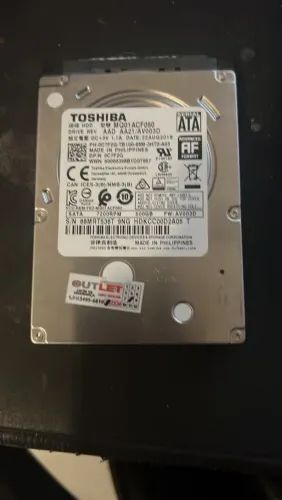 HD sata 2,5 polegadas (notebook) 500gb memoria