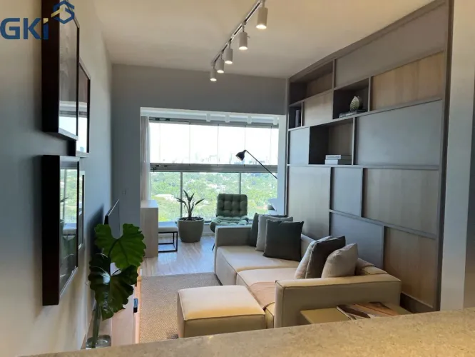 APARTAMENTO COM 66 METROS QUADRADOS 2 DORMITORIOS MOBILIADO