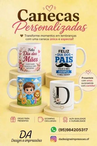 Canecas personalizadas