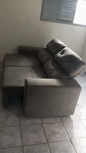 Sofá 2 Lugares Confortável - Encosto Reclinável