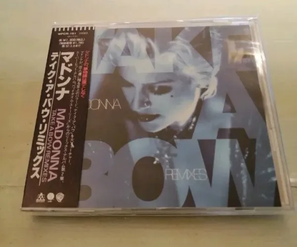 Madonna CD Maxi-Single REMIXES Japan Edition com OBI.