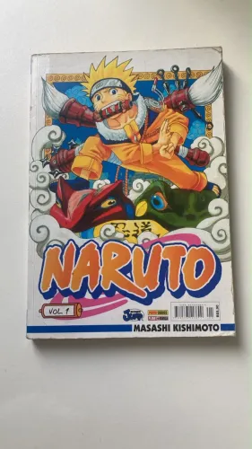 Mangá Naruto vol. 1 - em bom estado