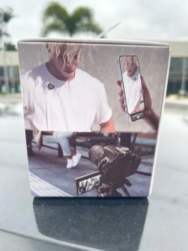 Microfone Lapela Hollyland Lark M2 Duplo Usb C E Lightning