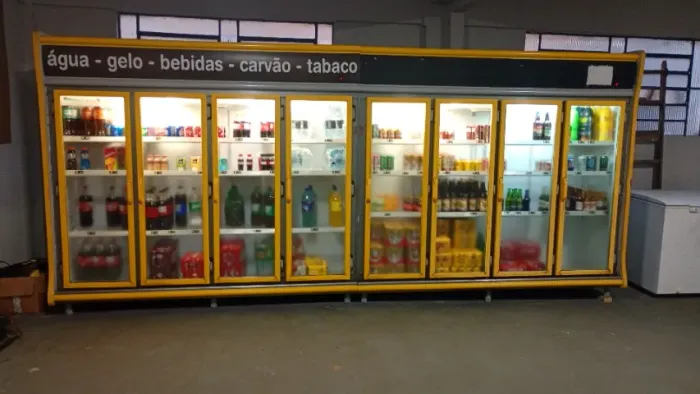 Câmara fria 8 portas