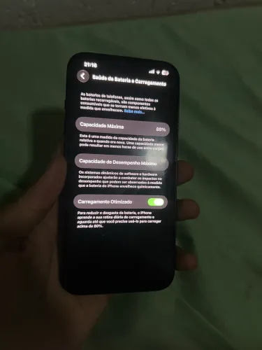 iPhone 14 128GB Preto ? 88% Bateria | ACEITO TROCAS