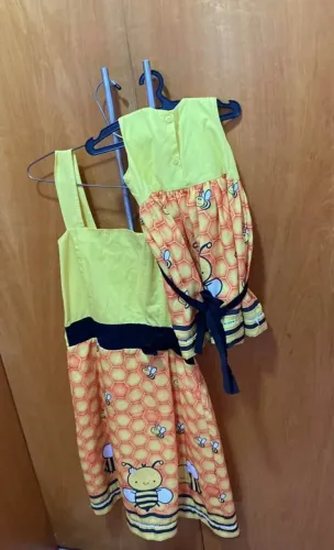 Vestido de abelha