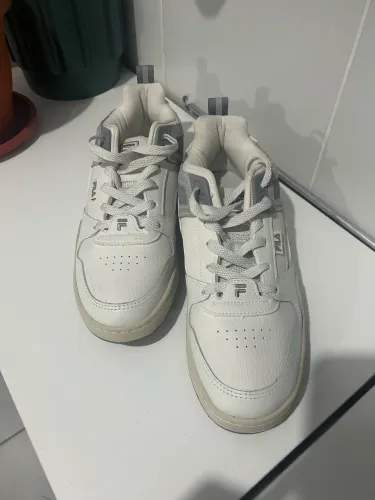 Tênis Fila Corda Br Branco/Bege/Cinza