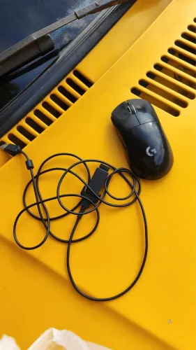 Mouse Sem Fio Logitech Superlight Feet Tiger