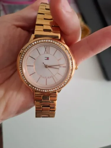 Relógio Tommy Hilfiger feminino aço rosê