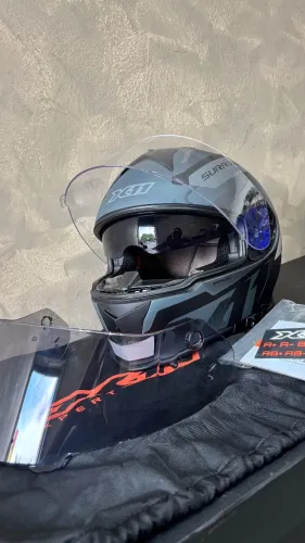 Capacete de motociclista X11 N58 Revo Pro Surround 