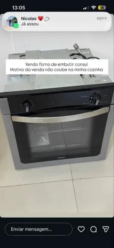 Forno de embutir consul 