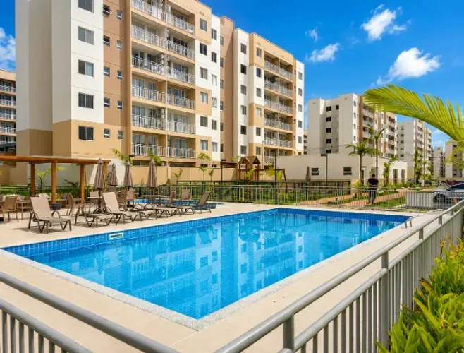 Apto 2qts no Park Golf c/ Condomínio e IPTU Inclusos - R$2300