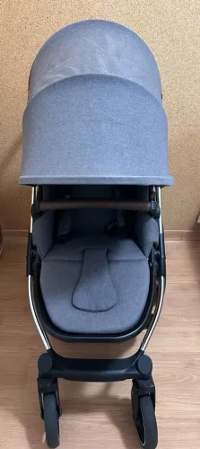 Vendo carrinho ABC Design Como 4 + Moisés - Excelente estado