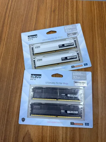 MEMÓRIA RAM KLEVV CL 30 6000MHZ LACRADAS