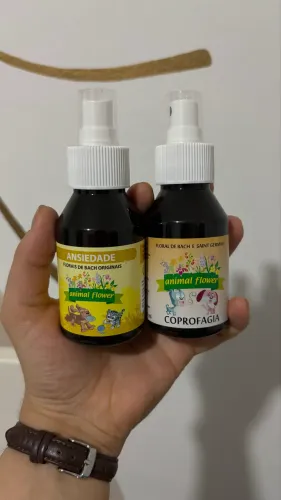 Kit Florais para Pets Animal Flower Spray 100ml - Ansiedade e Coprofagia