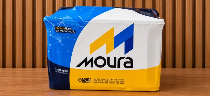 Bateria Moura M60GD 60Ah / 12V nova e original