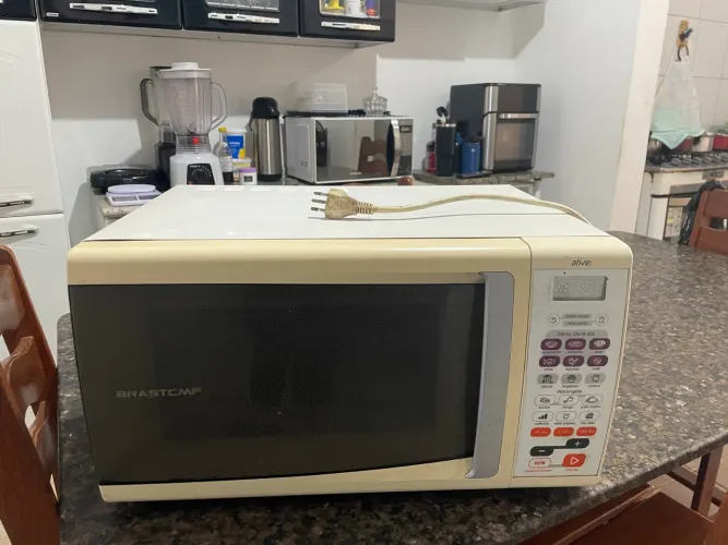 Microondas Brastemp Ative 30L Branco