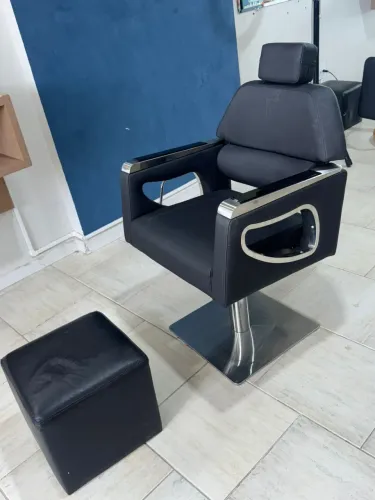 Cadeira cabeleireiro reclinável 