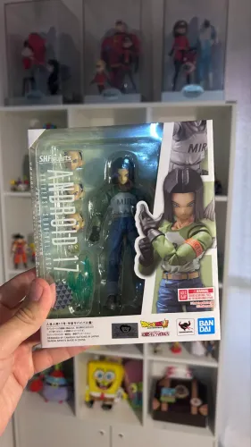SH Figuarts Dragon Ball Android 17 lacrado 