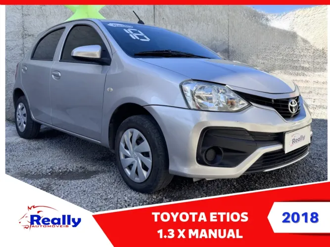 Toyota Etios X 1.3 Flex 16V 5P Mec. 2018