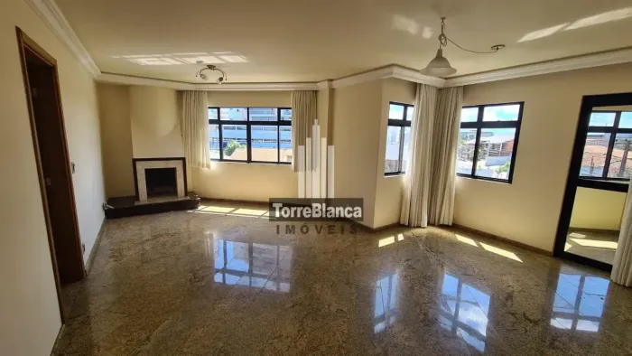 Apartamento à venda, amplo, com lareira, 4 quartos, Estrela, Ponta Grossa, PR