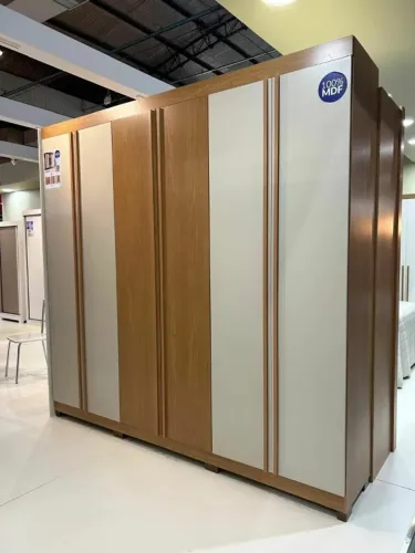 Guarda Roupa de Casal 100% MDF Lyon - Entrega e Monta na Hora