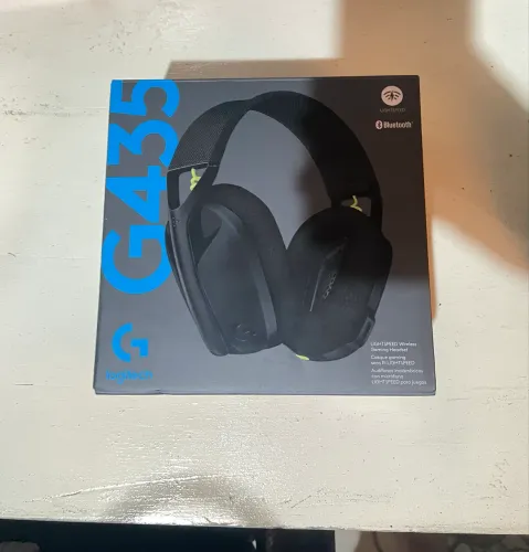 Headset Gamer Logitech G sem fio G435 981-001049 Preto